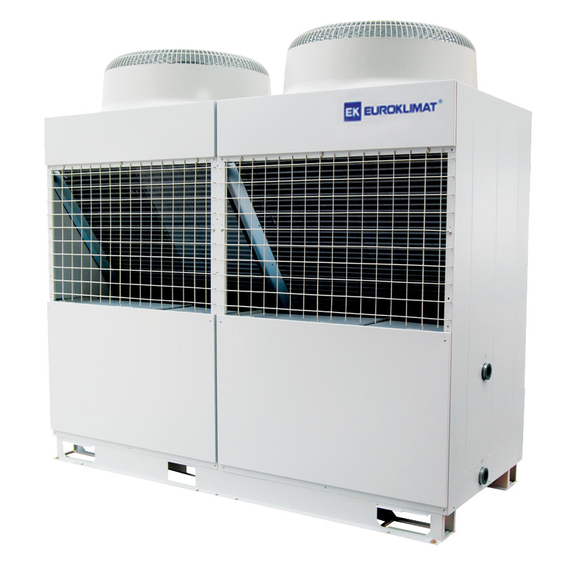 گرمایش / خنک کننده 66kW هوای خنک کننده چیلر مدولار پمپ حرارتی الکتریکی هوا
