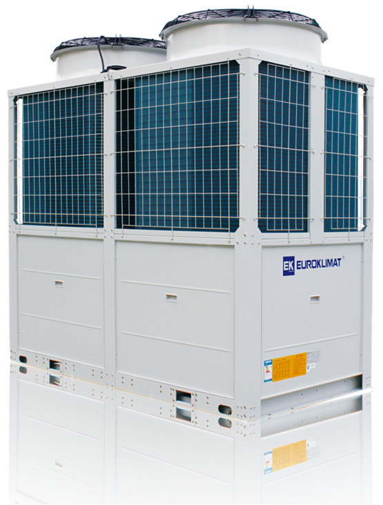 چیلر اسکرول خنک کننده 150KW EVI با مبدل حرارتی صفحه ای